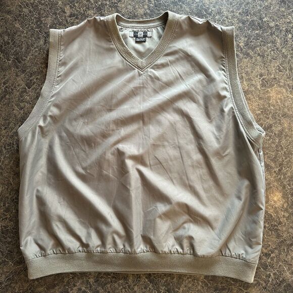 lot of 3 mens XXL Button Short sleeve Shirts & Nike Golf Pullover vest Roundtree - Picture 2 of 14